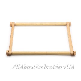 Needlepoint Embroidery Tapestry Scroll Frame Made of Organic Beech, Wooden Cross Stitch Frame, Needlepoint Holder, Stitching Frame (9.8" х 12.5")