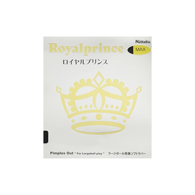 Nittaku NR8592 Table Tennis Rubber Royal Prince AC (Active Charge),