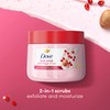 Dove Dove Pomegranate& Shea Butter Body Scrub Exfoliates and Deeply