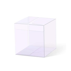 YOZATIA 25PCS Transparent Boxes 2 x 2 x 2 inch, Candy Box, Clear Favor Boxes Gift Box for Wedding, Party and Baby Shower Favors