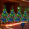 Solar Christmas Tree Lights (4 Set) – 80 Multicolor Strawberry