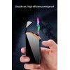 Electric Lighter, USB Rechargeable Lighter, Plasma Dual Arc Lighter, Windproof