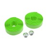 sourcing map 2pcs Green Foam Anti Slip Handlebar Tape Bar