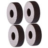LALAFINA 4pcs High Strength Coarse Knurling Wheel Replacement Tool Durable