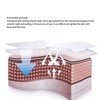 LIYJTK 5 Pairs Hyaluronic Acid Microcrystalline Lifting Decree Patch, Beauty