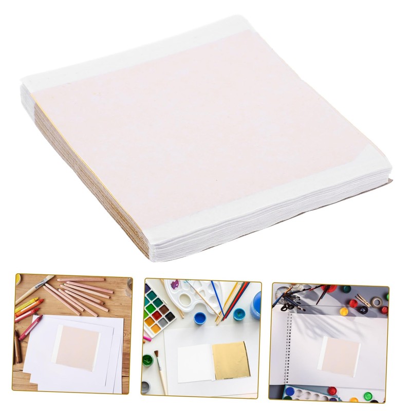 TEHAUX Leaf Flakes Foil Sheets Glitter Flakes Metalic Tissue Paper