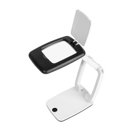 Wedo Desk/Pocket Magnifier with LED Light