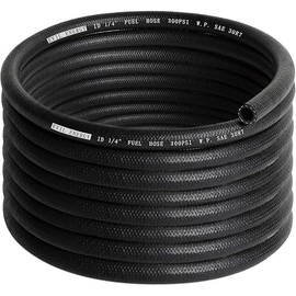 EVIL ENERGY 1/4 Fuel Hose Line Push Lock SAE 30R7 NBR 20FT 300PSI