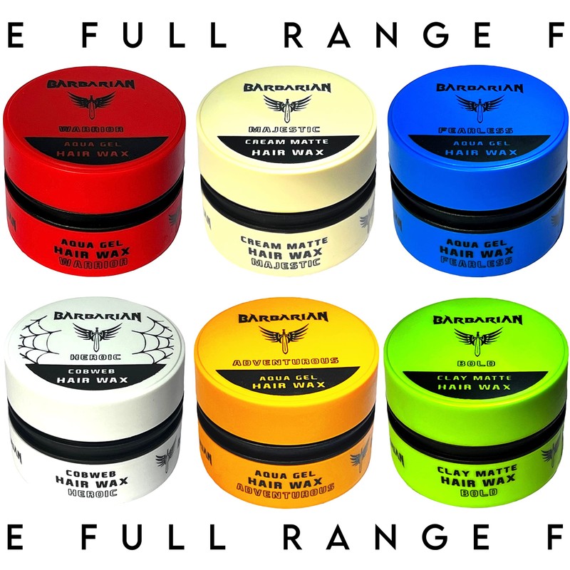 Barbarian Hair Gel Wax Max Hold (Warrior)