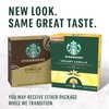 Starbucks by Nespresso Vertuo, Vanilla Flavored Coffee, 32-count Coffee Pods,