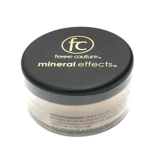 Femme Couture Mineral Effects Loose Mineral Makeup - Honey Bisque