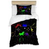 goodbath Single Duvet Cover Set,Game Gaming Bedding Set with 1