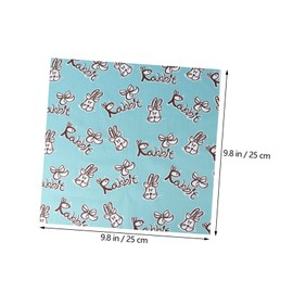Gatuida 8Pcs Cartoon Animals Fabric Patchwork Cloth for DIY Crafts Random Styles for Sewing Projects Cushion Covers and Handmade Decor