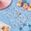 PH PandaHall 2pcs Bead Measuring Ruler Acrylic Measuring Tool Bead