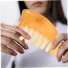 Outanaya Resin Wide Tooth Massage Comb for Scalp Care and