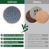 EDEGG 5 Pack Coasters for Drinks Absorbent, Coasters for Coffee