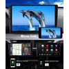 UNITOPSCI 9 Inch Double Din Android Car Stereo with Wireless