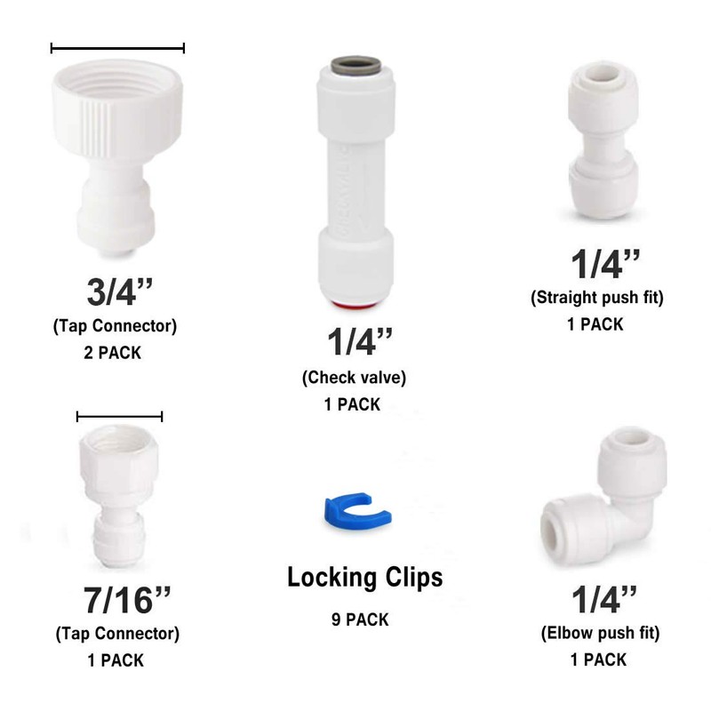 smardy ZO004 10 m Universal Connection Set Water Inlet Pipe,