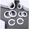 CAXUSD 15pcs Lampshade Reducer Ring Set E14 Lamp Shade Holder