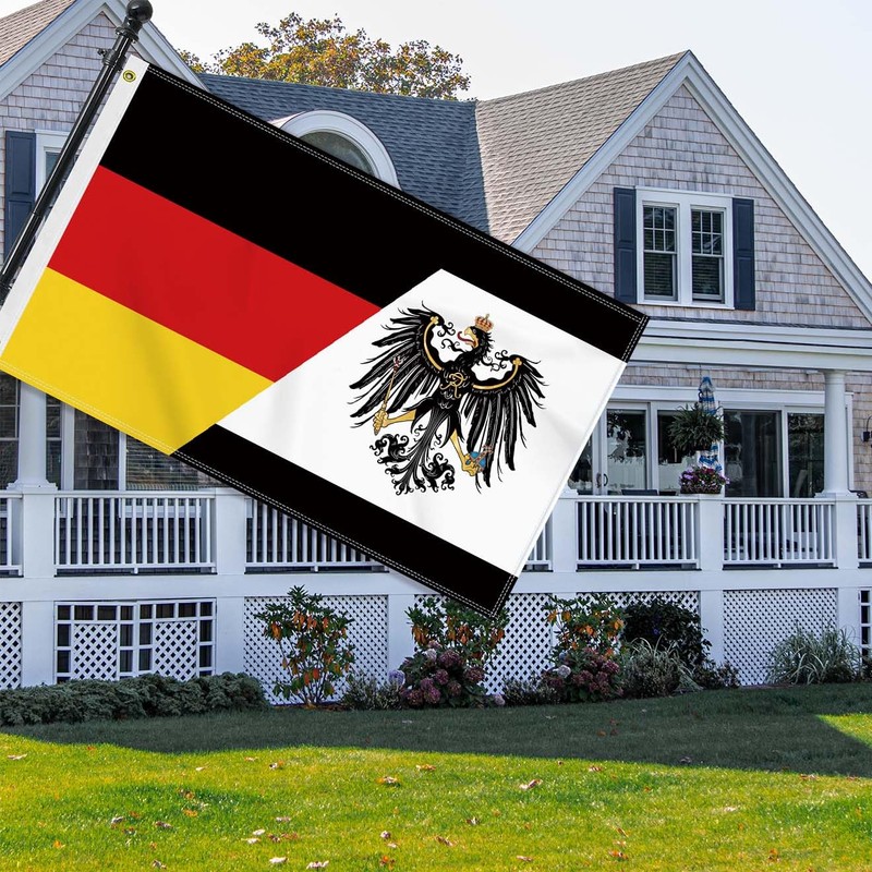 Large 90 x 150 cm Germany Prussia Flag, Large 150D