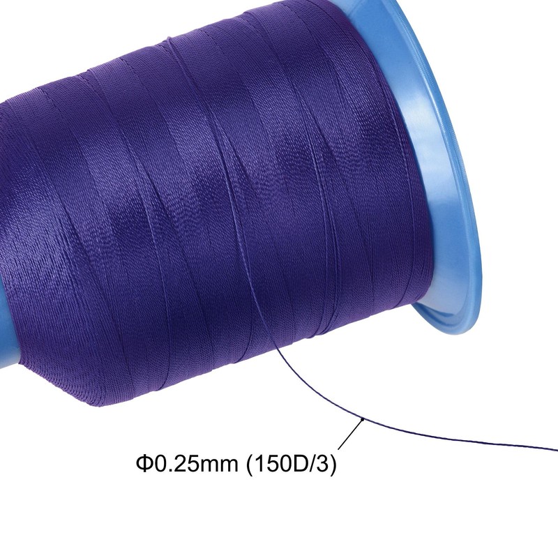 sourcing map Bonded Polyester Sewing Thread Extra Strong 1968 Yards
