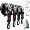 Roseddy Strong Suction Pad Hook, Powerful Car Side Tarp Suction