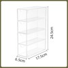 Acrylic Sunglasses Organizer with 4 Drawers - Clear Eyeglass Holder