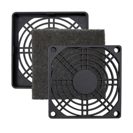 iYueMps 2pcs 40x40mm Dust Filter PC Fan Dust Filter with Fan Cover 3 in 1 for Computer Cooler Fan PSU Routers