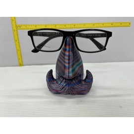 Unbranded Funny Mustache Eye Glasses Holder Multicolor