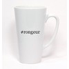 #rongeur - Hashtag Ceramic Latte Mug 17oz