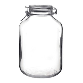 Bormioli Rocco Fido Glass Canning Jar Italian - 5 Liter