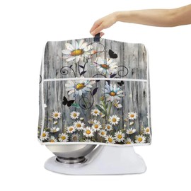 Hechitok Stand Mixer Cover Compatible with Kitchen Aid Mixer Daisy Board Kitchen Appliance Covers with Accessories Pockets, Fits All Tilt Head & Bowl Lift Models Mixers