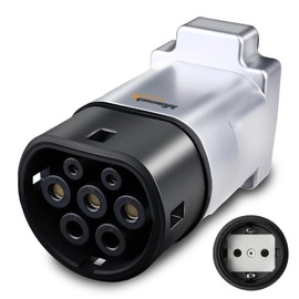 GUWIEYG V2L Adapter Compatible with Smart, 10A 220V Vehicle Charger Adapter, Suitable for Smart #1, #3, Type 2 Unloader