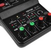 Sarini Mini Audio Mixer, USB, 2 Channel, Professional Soundboard Console