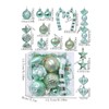 Amagogo Winter Wonderland Festive Tree Decor Collection, Light Green, as