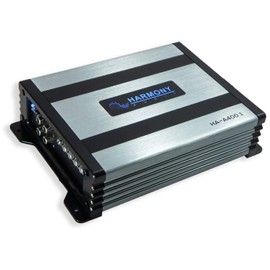 Harmony Audio HA-R124 Subwoofer Single 12" Sub Box Bundle HA-A400.1 Amp Universal Car Stereo Rearfire Sealed