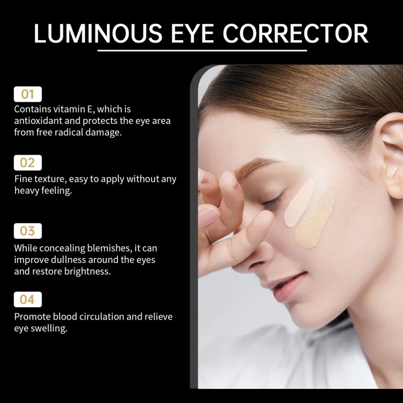 Corrector Para Ojeras Hidratante De Alta Cobertura