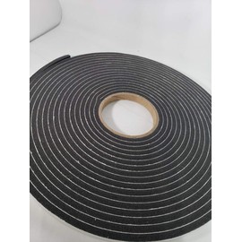 Adhesive Foam Tape, Low Density Sound Proof Insulation Closed Cell Foam Seal Weather Stripping, (Thick 1/4" x 1/2" x 35', Pack of 1 ROLL)