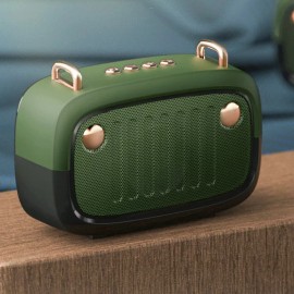 RETRO LOOK FM RADIO AND BLUETOOTH SPEAKER