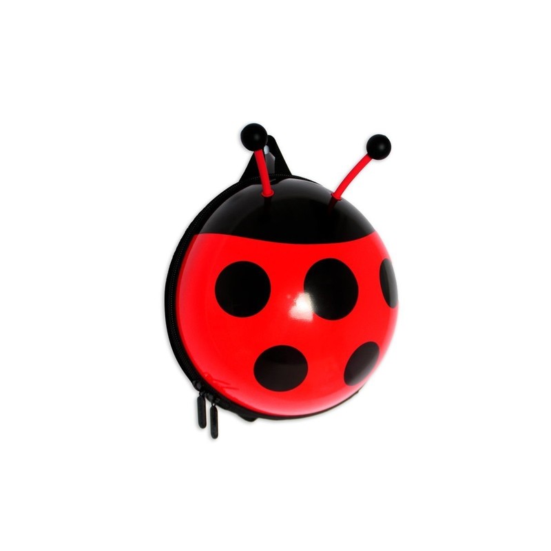 Mini Ladybug Safety Harness Backpack with Child Leash for 1-3Y