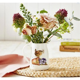 Wrendale Designs Royal Worcester Wrendale Deigns Small Posie or Individual Cream 125 ml Jug Pottering About Wren