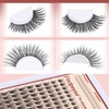 Focipeysa Natural Look Lash Clusters Wispy Cluster Eyelash Extensions 10-16mm