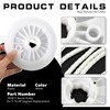 295871 Recoil Starter Pulley Compatible with Briggs & Stratton Fit