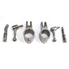 NRC&XRC Pair of 316 Stainless Steel Bimini Top Hinge Rail