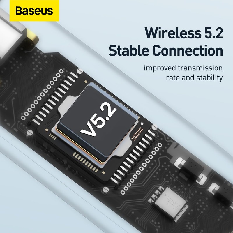 Baseus Auricular Bluetooth inalámbrico Bluetooth Auriculares para Escuchar música y
