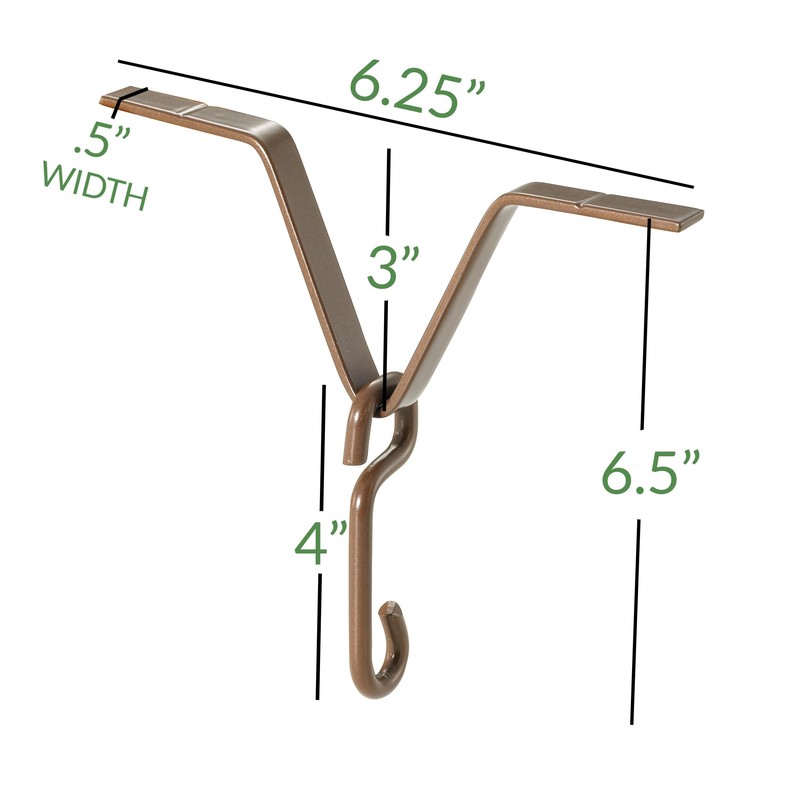 Good Directions 467P Gutter Clip for Rain Chain , Brown