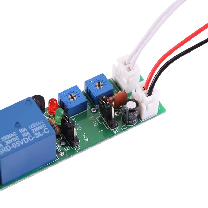 DC 5V 12V 24V Adjustable Cycle Timer Switch Relay Module