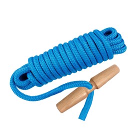 PR-20 Tree Pruner Rope Replacement, for Jameson Fiscar Big Mouth Manual Pole Saw & Tree Pruner,20 feet long with a 5/16-inch Diameter(with Wooden Handle)