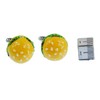 Miniblings Hamburger Cuff Links Cufflinks Buttons + Box Cheeseburger Burger