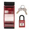 2P Breaker Protection Cover Lockout Set Engineering Insulation Transparent Circuit